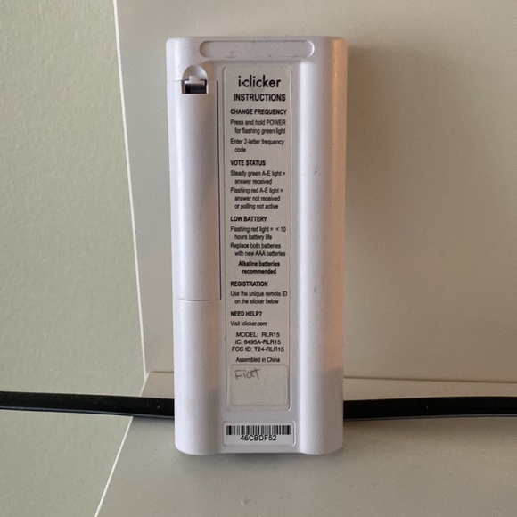 iclicker+ student remote - Picture 2 of 2